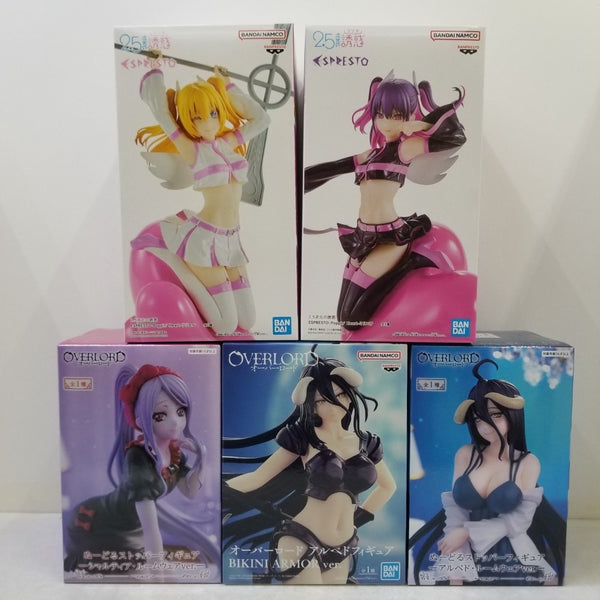 【中古】【未開封】【セット】アルベド＆シャルティア/リリエル＆ミリエラ『オーバーロード/2.5次元の誘惑』5点＜フィギュア＞（代引き不可）6584