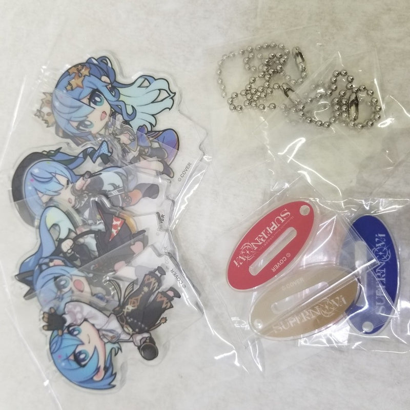 【中古】【未使用】全4種セット 星街すいせい ランダムアクリルキーチェーン「日本武道館 Live “SuperNova”」＜コレクターズアイテム＞（代引き不可）6584