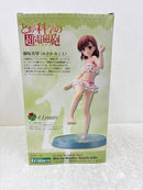 【中古】【開封品】御坂美琴 -ビーチサイド- 「とある科学の超電磁砲」 4-Leaves 1/7 PVC製塗装済み完成品＜フィギュア＞（代引き不可）6584