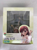 【中古】【開封品】御坂美琴 -ビーチサイド- 「とある科学の超電磁砲」 4-Leaves 1/7 PVC製塗装済み完成品＜フィギュア＞（代引き不可）6584