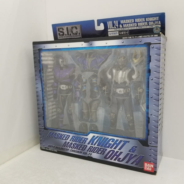 中古】【未使用】S.I.C. VOL.24 仮面ライダーナイト＆王蛇 「仮面