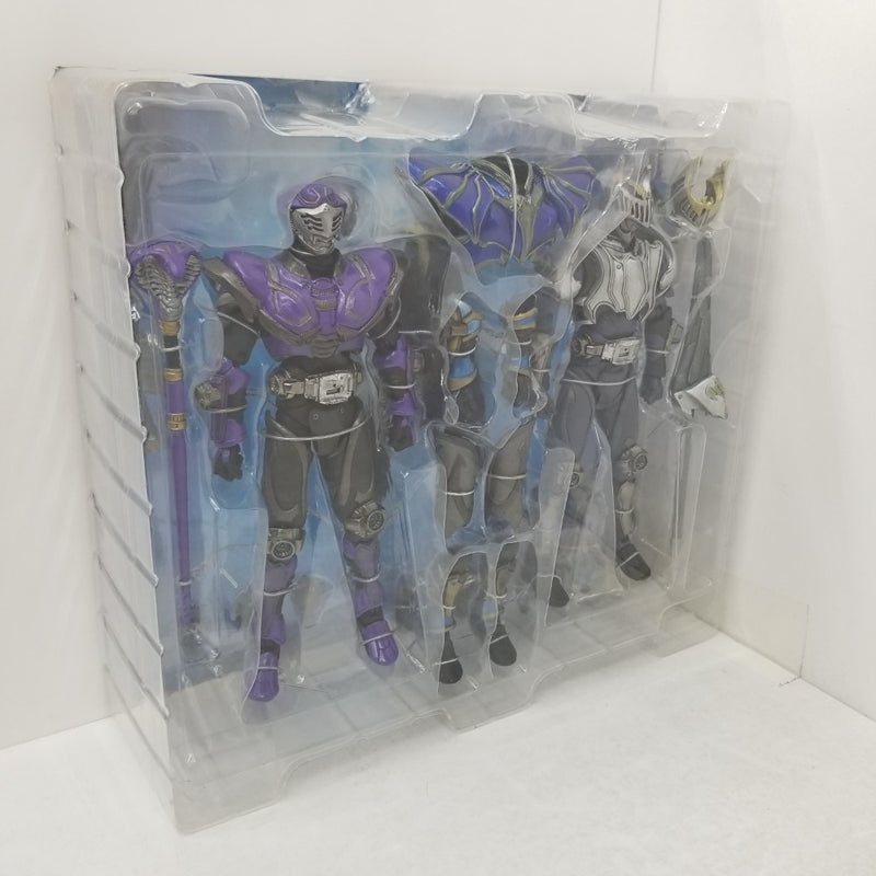 中古】【未使用】S.I.C. VOL.24 仮面ライダーナイト＆王蛇 「仮面