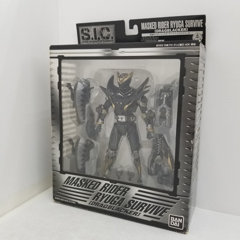 【限定品】S.I.C.仮面ライダーリュウガサバイブ（DRAGBLACKER) 中古】【開封品】S.I.C. 仮面ライダーリュウガ・サバイブ[ドラグ
