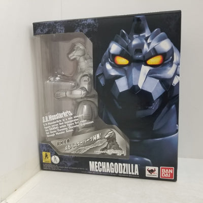 【中古】【開封品】【初回特典付き】S.H.MonsterArts　メカゴジラ「ゴジラvsメカゴジラ」＜フィギュア＞（代引き不可）6584
