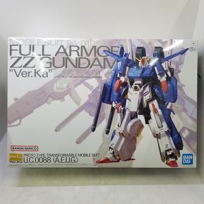 【中古】【未組立】1/100 MG フルアーマーZZガンダム Ver.Ka 「機動戦士ガンダムZZ」 [5072026]＜プラモデル＞...