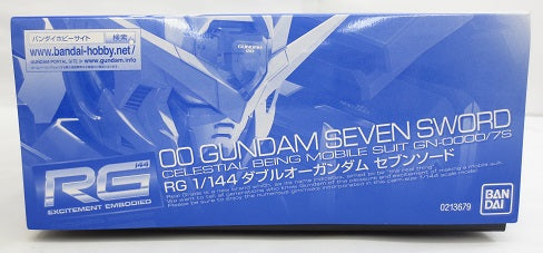 【中古】【未組立品】1/144 RG GN-0000/7S ダブルオーガンダム セブンソード 「機動戦士ガンダム00V(ダブルオーブイ)」 イベント・プレミアムバンダイ限定[0213673]＜プラモデル＞（代引き不可）6585