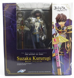 【中古】【未開封品】枢木スザク(ナイト オブ ゼロ) 「コードギアス 反逆のルルーシュ R2」 1/8 塗装済み完成品＜フィギュア＞（...