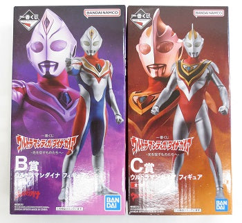 【中古】【未開封品】ウルトラマンダイナ・ガイア 「一番くじ ウルトラマンティガ・ダイナ・ガイア -光を宿すものたちへ-」B賞・C賞　2...