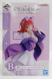 【中古】【未開封品】中野二乃 「一番くじ 五等分の花嫁∽ ?2人だけの時間?」 B賞 スノールームウェアフィギュア＜フィギュア＞（代引...