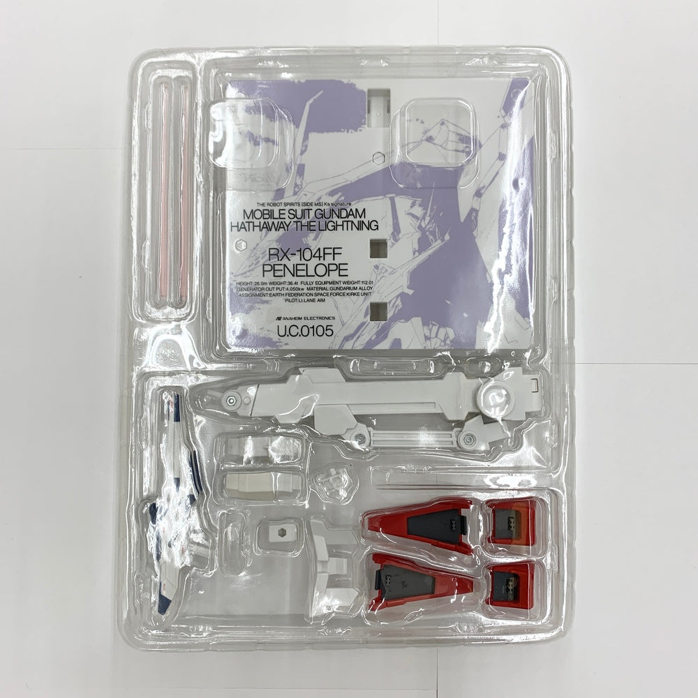 【中古】【開封品】ROBOT魂 ＜SIDE MS＞ RX-104FF ペーネロペー マーキングプラスVer. 「機動戦士ガンダム 閃光のハサウェイ」  魂ウェブ商店限定＜フィギュア＞（代引き不可）6585