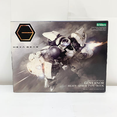 【中古】【未組立】プラモデル 1/24 ガバナー ヘヴィアーマータイプ：ルーク 「キットブロック ヘキサギア」 [HG079]＜プラモ...