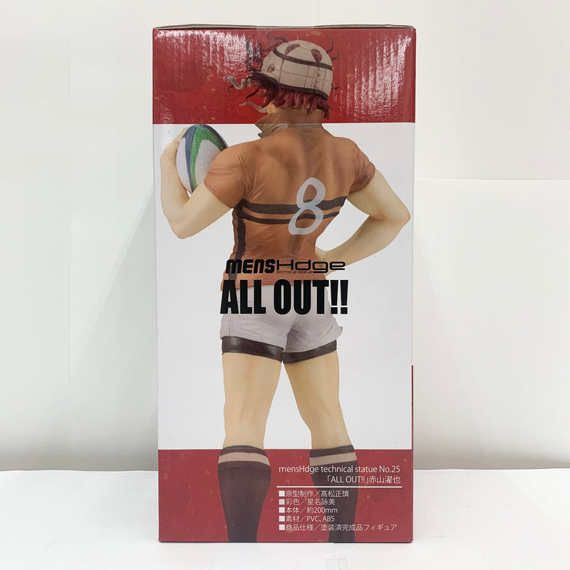 【中古】【未開封】赤山濯也 「ALL OUT!!」 mensHdge technical statue No25＜フィギュア＞（代引き不可）6585