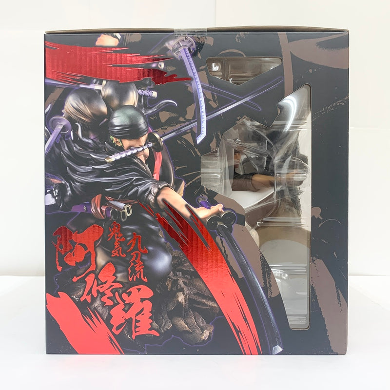 【中古】【未開封】ワンピースPortrait.Of.Pirates“WA-MAXIMUM”ロロノア・ゾロVer.鬼気九刀流“阿修羅”＜フィギュア＞（代引き不可）6585