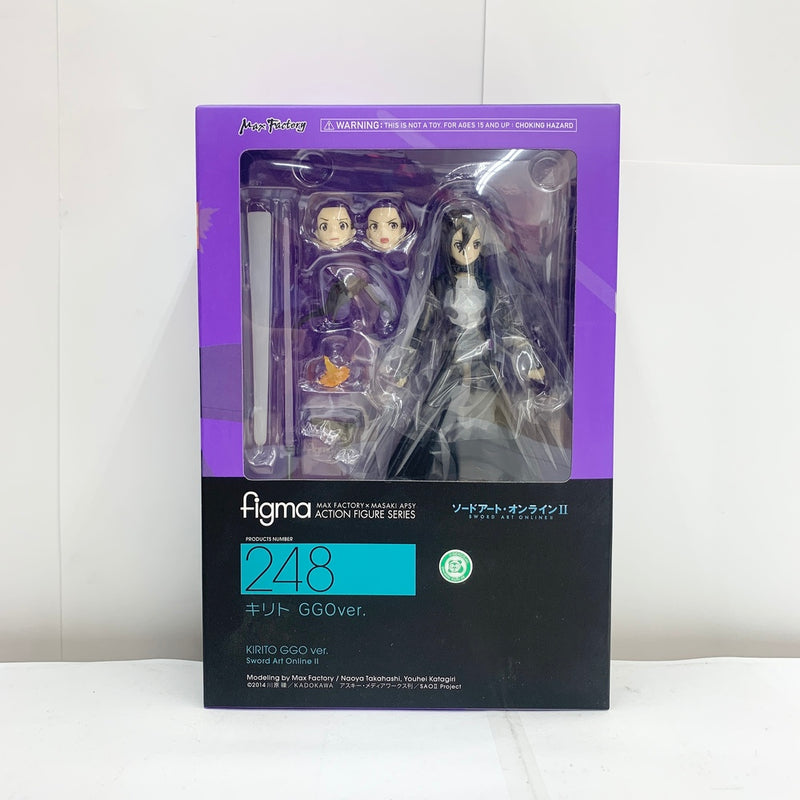 【中古】【未開封品】figma キリト GGOver. 「ソードアート・オンラインII」＜フィギュア＞（代引き不可）6585