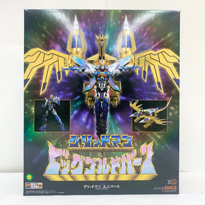 【中古】【未開封品】THE合体 グリッドマン(Universe Fighter)＆ビッグゴルドバーン 「グリッドマン ユニバース」 ア...