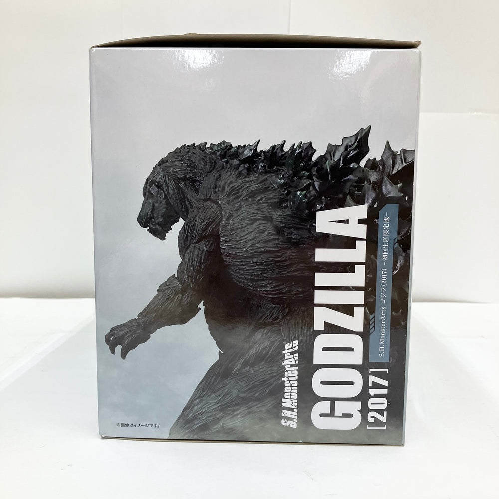 【中古】【未開封品】S.H.MonsterArts ゴジラ(2017)-初回生産限定版- 「GODZILLA  怪獣惑星」＜フィギュア＞（代引き不可）6585