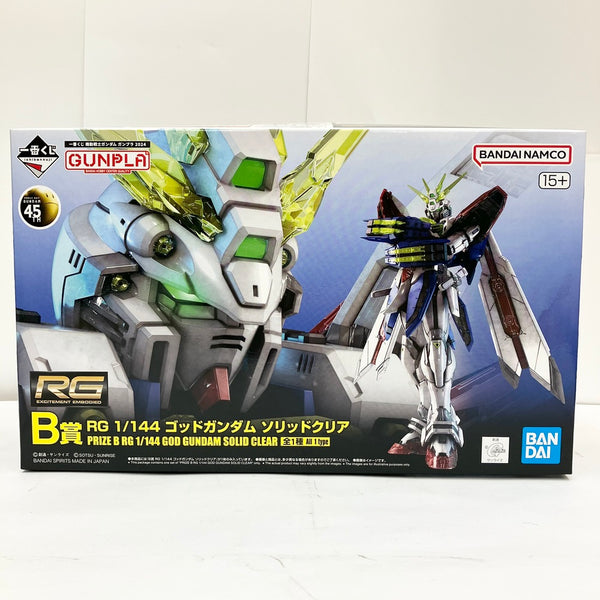 【中古】【未組立品】1/144 RG ゴッドガンダム ソリッドクリア 「一番くじ 機動戦士ガンダム ガンプラ 2024」 B賞＜プラモデル＞（代引き不可）6585