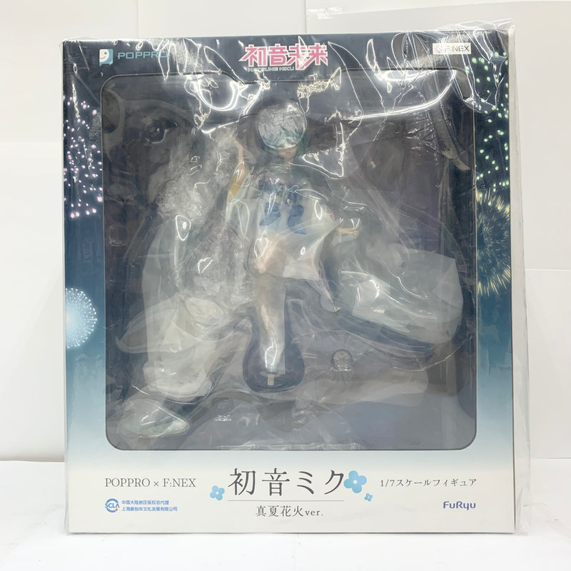 【中古】【未開封品】初音ミク 真夏花火Ver. 「キャラクター・ボーカル・シリーズ 01 初音ミク」 1/7 塗装済み完成品 F：NEX限定＜フィギュア＞（代引き不可）6585