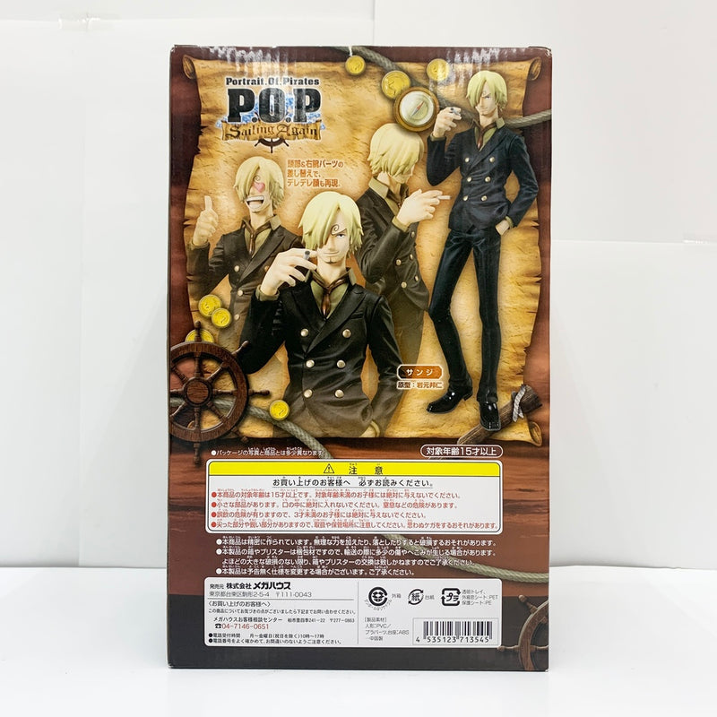 【中古】【開封品】サンジ 「ワンピース」 エクセレントモデル Portrait.Of.Pirates “Sailing Again”＜フィギュア＞（代引き不可）6585