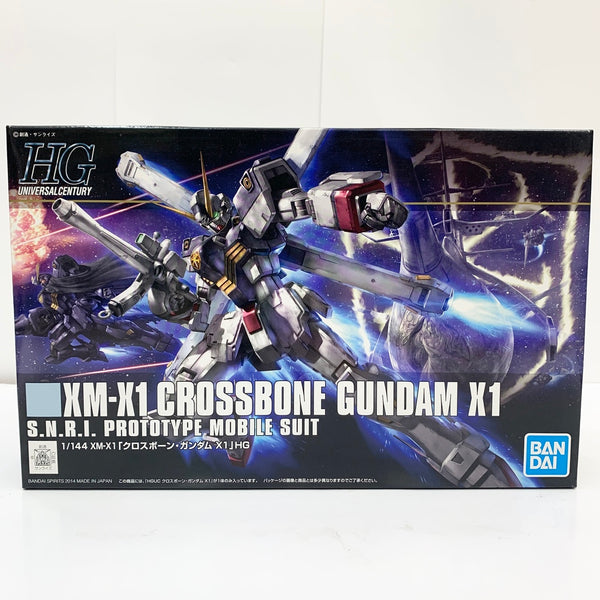 【中古】【未組立品】1/144 HGUC XM-X1 クロスボーン・ガンダムX1 「機動戦士クロスボーン・ガンダム」＜プラモデル＞（代引き不可）6585