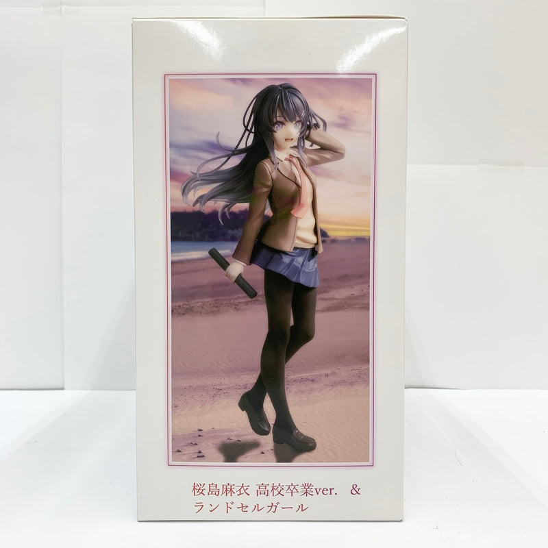 【中古】【未開封】桜島麻衣 高校卒業＆ランドセルガールver. 「青春ブタ野郎はランドセルガールの夢を見ない」 プラスチック製塗装済み完成品＜フィギュア＞（代引き不可）6585