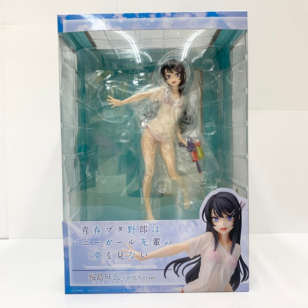 【中古】【未開封】桜島麻衣 水鉄砲デートVer. 「青春ブタ野郎はバニーガール先輩の夢を見ない」 1/7 ABS＆PVC製塗装済み完成品＜フィギュア＞（代引き不可）6585