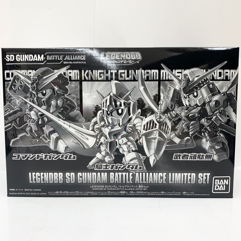 【中古】【未組立】LEGENDBB SDガンダム バトルアライアンス 限定セット(3体セット) 「SDガンダム バトルアライアンス コレクターズエディション」 同梱品＜プラモデル＞（代引き不可）6585