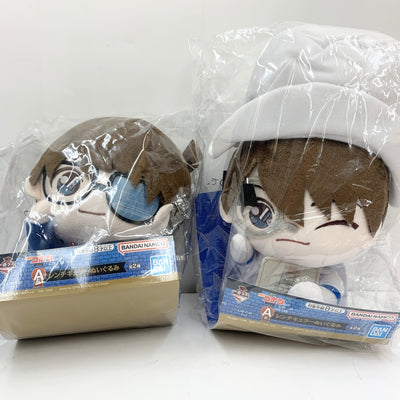 【中古】【未開封】【セット】江戸川コナン・怪盗キッド レンキチュラーぬいぐるみ 「一番ラボ 名探偵コナン FILE.2」 A賞＜コレク...