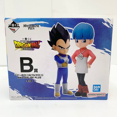 【中古】【未開封】ベジータ(ミニ)＆ブルマ(ミニ) 「一番くじ ドラゴンボールDAIMA」 MASTERLISE PLUS B賞＜フィ...