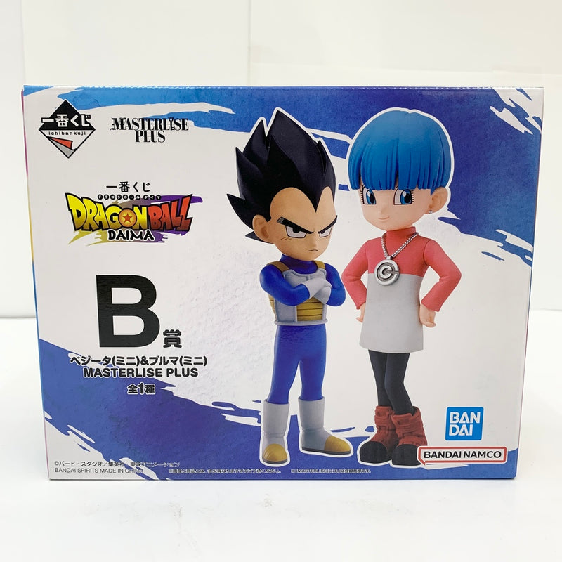 【中古】【未開封】ベジータ(ミニ)＆ブルマ(ミニ) 「一番くじ ドラゴンボールDAIMA」 MASTERLISE PLUS B賞＜フィギュア＞（代引き不可）6585