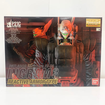 【中古】【未組立】1/35 MG イングラム3号機(+2号機コンパチブル仕様) リアクティブアーマー装備 「機動警察パトレイバー2 T...