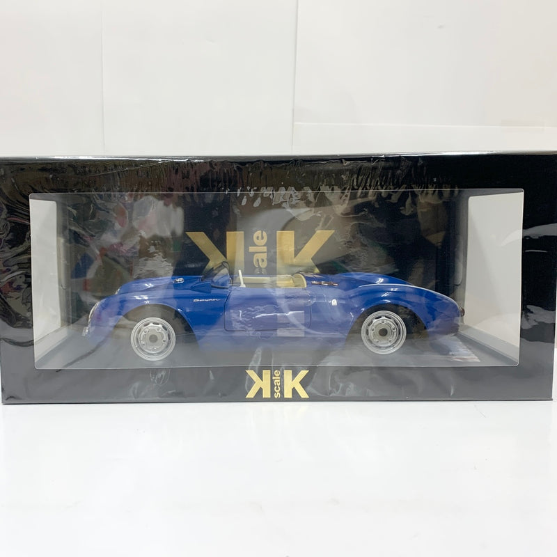 【中古】【未開封】1/12 ポルシェ 550A スパイダー 1956(ブルー×ホワイト) [KKDC120112]＜おもちゃ＞（代引き不可）6585