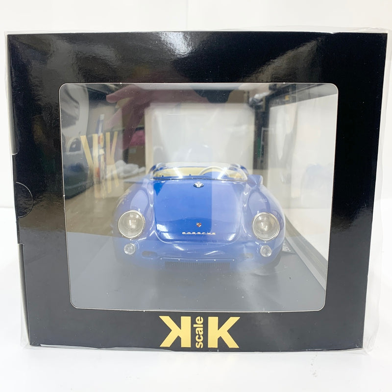 【中古】【未開封】1/12 ポルシェ 550A スパイダー 1956(ブルー×ホワイト) [KKDC120112]＜おもちゃ＞（代引き不可）6585