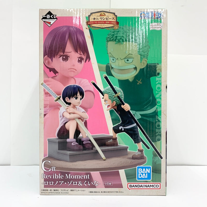 【中古】【未開封】Revible Moment ゾロ くいな 一番くじ ワンピース 冒険への軌跡 C賞＜フィギュア＞（代引き不可）6585