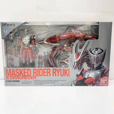 【中古】【未開封品】S.H.Figuarts 仮面ライダー龍騎＆ドラグレッダーセット 「仮面ライダー龍騎」＜フィギュア＞（代引き不可）...