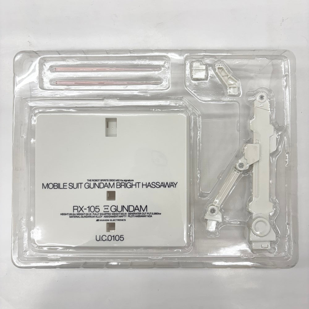 中古】【開封品】ROBOT魂 ＜SIDE MS＞ RX-105 Ξガンダム