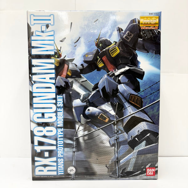 【中古】【未組立】1/100 MG RX-178 ガンダムMk-II Ver.2.0 ティターンズ「機動戦士Zガンダム」＜プラモデル＞（代引き不可）6585