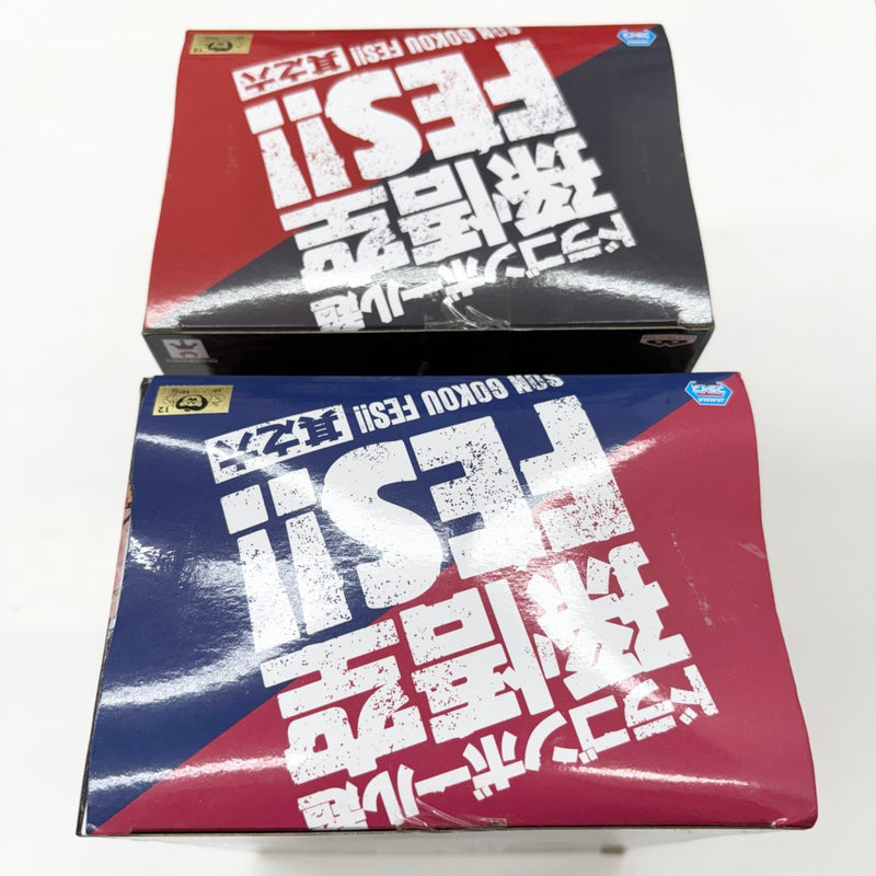 【中古】【未開封】【２種セット】超サイヤ人4孫悟空・ゴクウブラック 「ドラゴンボール超」 孫悟空FES!! 其之六＜フィギュア＞（代引き不可）6585