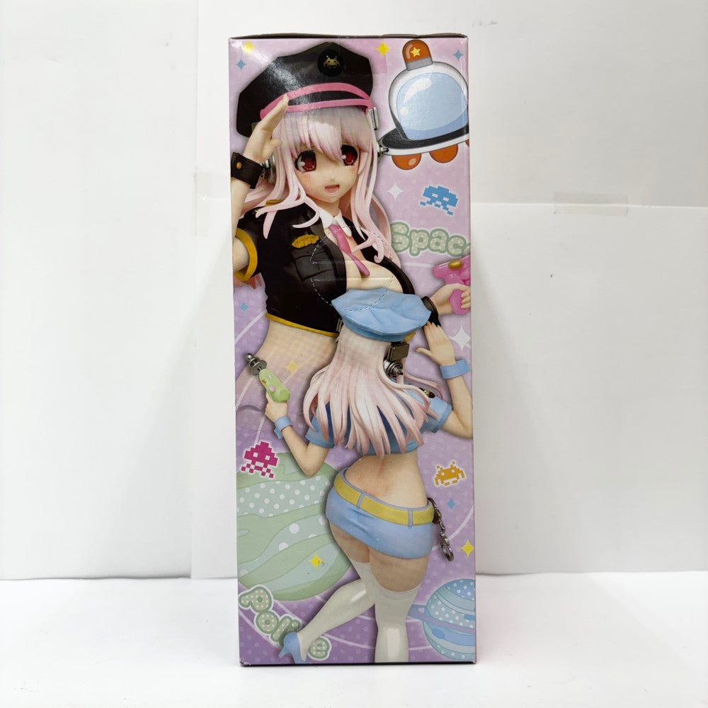 すーぱーそに子 スペースポリス フィギュア　ブラックver. すーぱーそに子フィギュア スペースポリス -ブラック＆ブルーver
