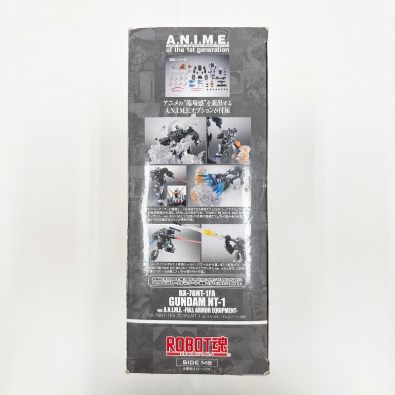 【中古】【開封品】ROBOT魂 ＜SIDE MS＞ RX-78NT-1FA ガンダムNT-1 ver. A.N.I.M.E. 「機動戦士ガンダム0080」＜フィギュア＞（代引き不可）6585