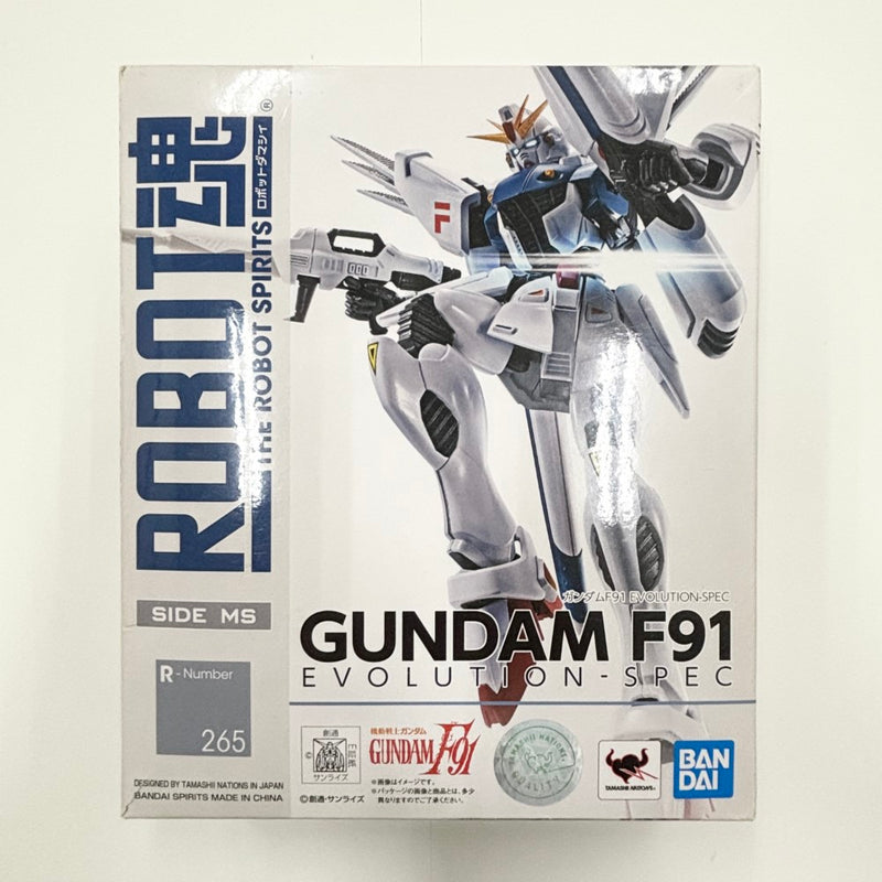 【中古】【開封品】ROBOT魂 ＜SIDE MS＞ ガンダムF91 EVOLUTION-SPEC 「機動戦士ガンダムF91」＜フィギュア＞（代引き不可）6585