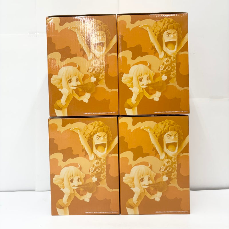 【中古】【開封品】全4種セット 幼少期 ミニフィギュア 「一番くじ ワンピース 未来島エッグヘッド〜きみへの想い〜」 F賞＜フィギュア＞（代引き不可）6585