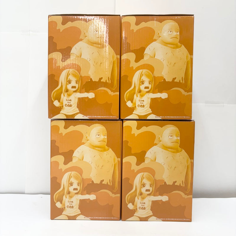【中古】【開封品】全4種セット 幼少期 ミニフィギュア 「一番くじ ワンピース 未来島エッグヘッド〜きみへの想い〜」 F賞＜フィギュア＞（代引き不可）6585