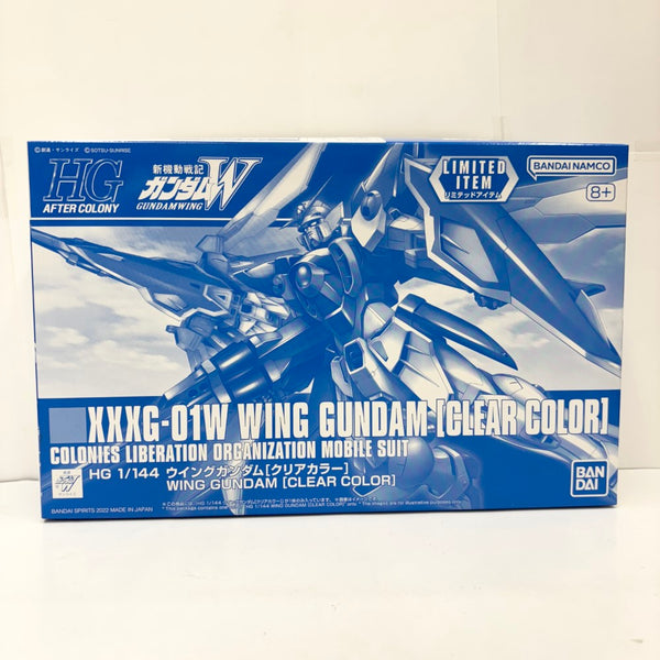【中古】【未組立】1/144 HG XXXG-01W ウイングガンダム(クリアカラー) 「新機動戦記ガンダムW」 イベント限定 [5063412]＜プラモデル＞（代引き不可）6585
