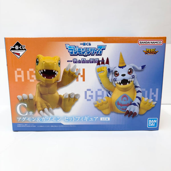 【中古】【未開封】アグモン＆ガブモン セットフィギュア(2体セット) 「一番くじ 『デジモン』シリーズ -光と闇の衝突-」 C賞＜フィギュア＞（代引き不可）6585