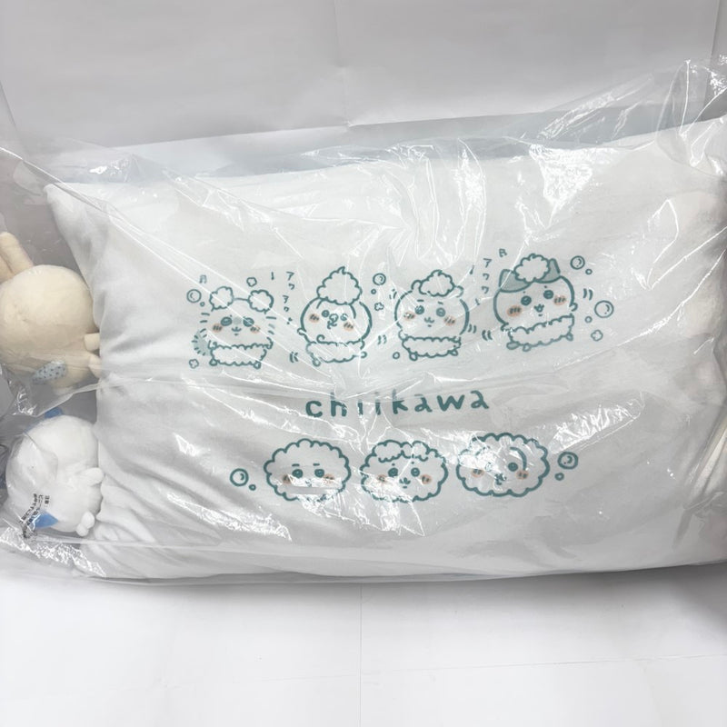【中古】【未開封】集合 一緒にほっこり♪湯あがりクッション 「一番くじ ちいかわ」 ラストワン賞＜コレクターズアイテム＞（代引き不可）6585