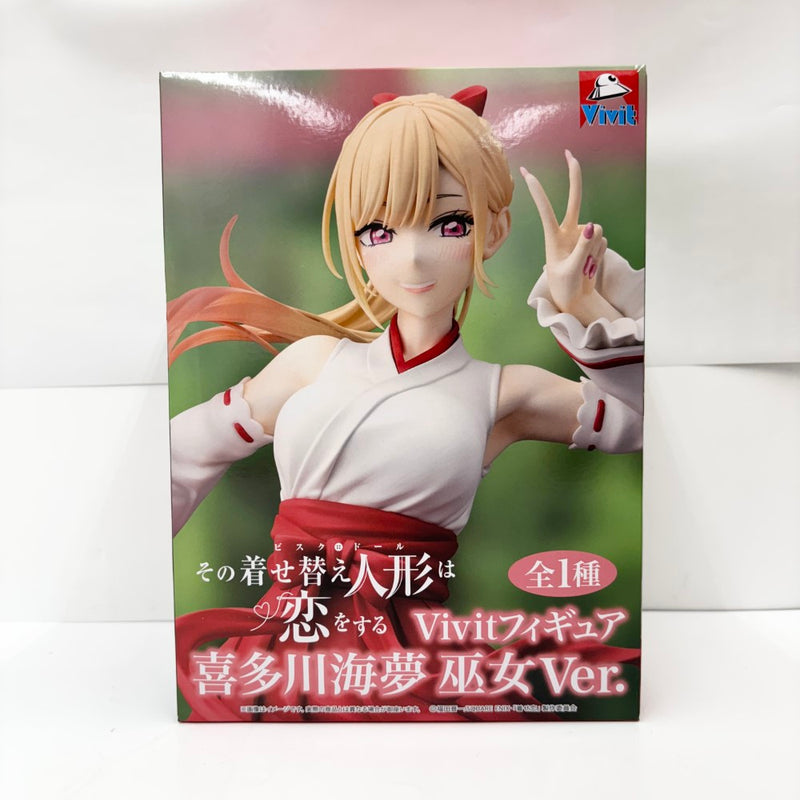 【中古】【未開封】喜多川海夢 巫女Ver. 「その着せ替え人形は恋をする」 Vivitフィギュア GiGO限定＜フィギュア＞（代引き不可）6585