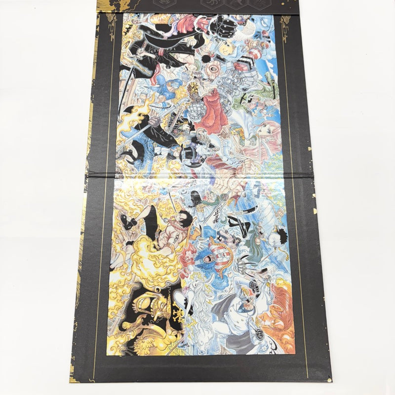 【中古】【開封品】WT100記念 尾田栄一郎描き下ろし 大海賊百景 見開きビジュアルボード ラストワンver. ＜コレクターズアイテム＞（代引き不可）6585