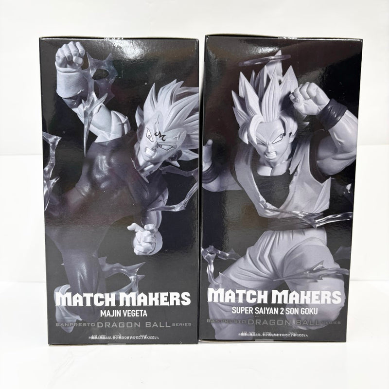 【中古】【未開封】【セット】超サイヤ人2孫悟空・魔人ベジータ 「ドラゴンボールZ」 MATCH MAKERS＜フィギュア＞（代引き不可）6585