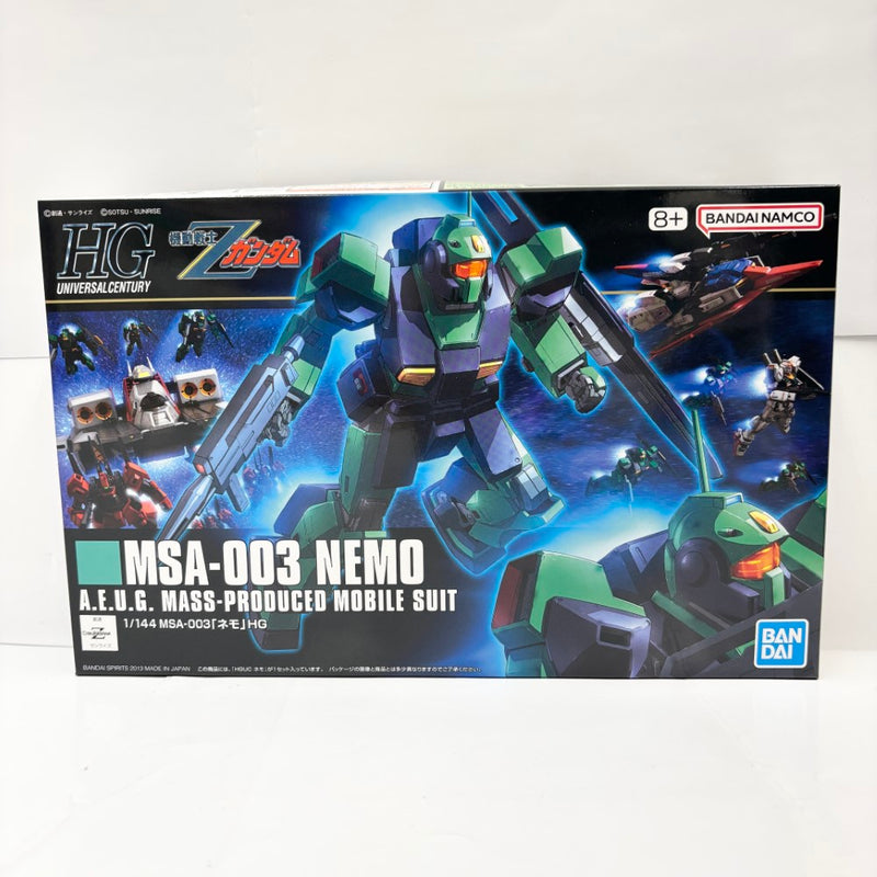 【中古】【未組立】1/144 HGUC MSA-003 ネモ 「機動戦士Zガンダム」＜プラモデル＞（代引き不可）6585